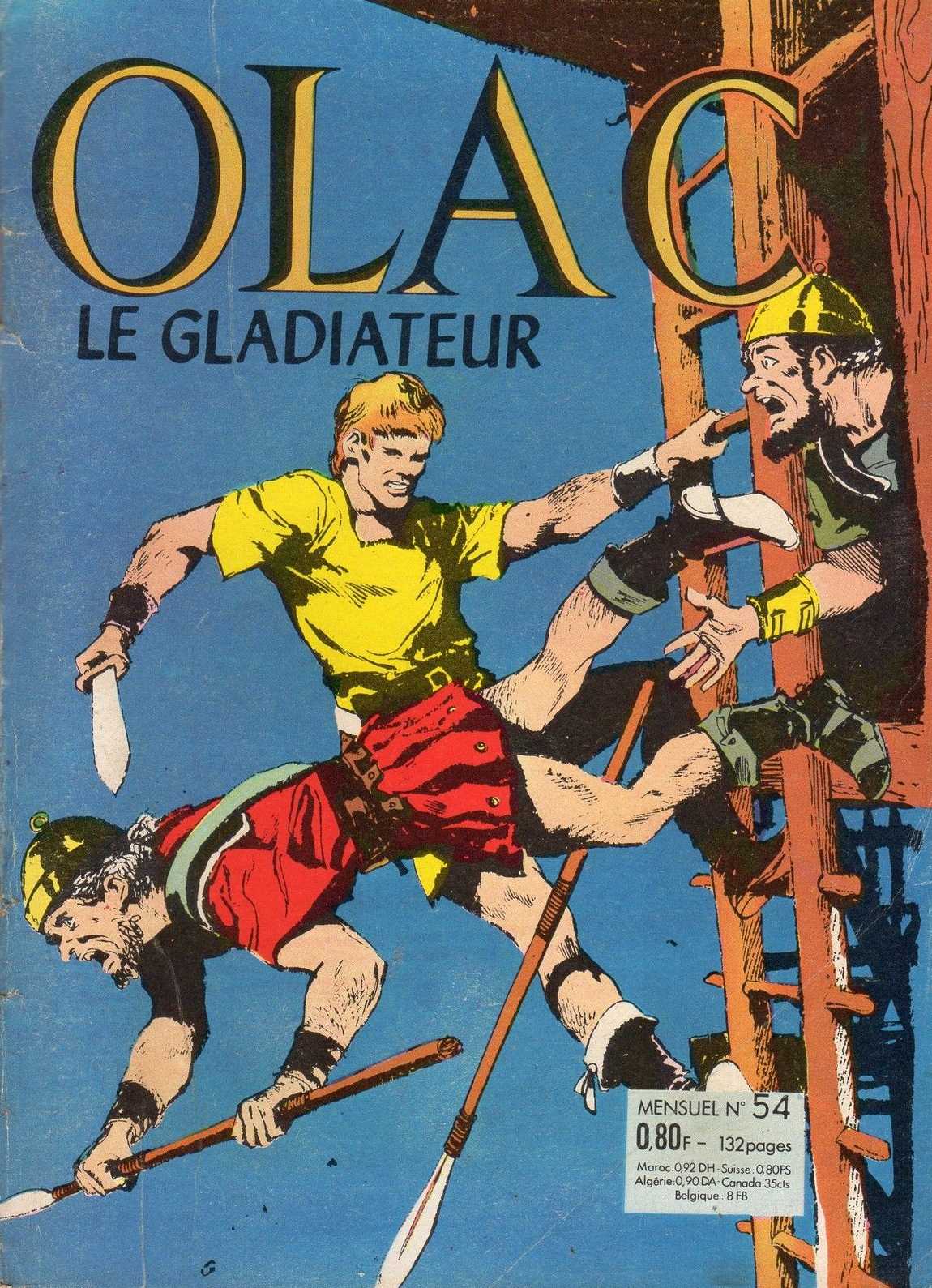 Scan de la Couverture Olac Le Gladiateur n 54